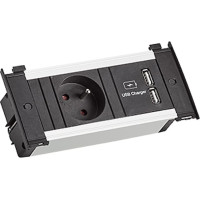 Bachmann KAPSA XS 1xUTE 1xUSB Charger power 0.2m GST18