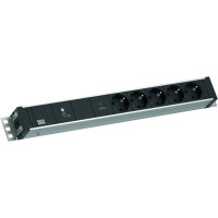 Bachmann 19" 1.5U 5xCEE7/3 1xGVS-Plus 2.0m CEE7/7