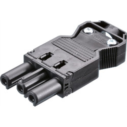 Bachmann appliance coupler GST18/3 black