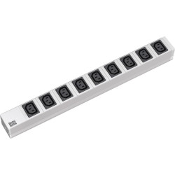 Bachmann 19" socket strip, 9x C13 socket, C20 plug