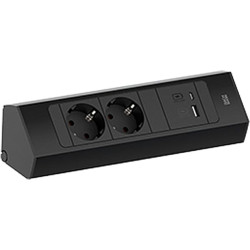 Bachmann CASIA 2 2xCEE7/3 1xUSB A/C 22W 2.0m AEH SW