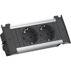 Bachmann KAPSA X-Small 2x earthing contact, Mounting plug