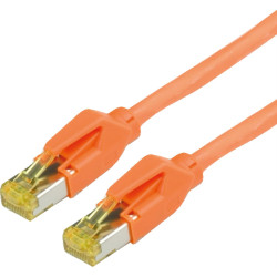 Draka Multimedia Cable DRAKA Patchkabel Kat.6A (Class EA) S/FTP, UC900 TM31, LSOH, orange, 1 m