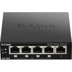 D-Link DES-1005P 5-port PoE Fast Ethernet Desktop Switch