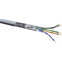 Roline S/FTP Cable Cat.5e (Class D), Stranded Wire, 100 m