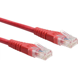 Roline UTP Patch Cord, Cat.6, red, 2.0 m