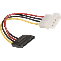 Roline Power Adapter Cable, 4-Pin HDD to SATA 0.15 m