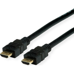 Kabelis HDMI UltraHD + Eth., M / M, melns, 2.0m, Value