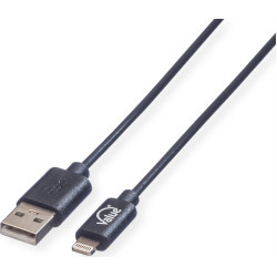 Value Lightning to USB Cable for iPhone, iPod, iPad, 0.15 m