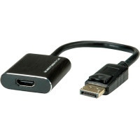 Roline DisplayPort-HDMI Adapter, 4K@60Hz, DP v1.4, DP M - HDMI F