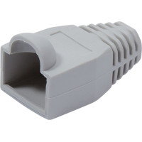 Value Kink protection hood for RJ-45 connector, 10 pcs., grey