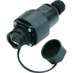 Telegärtner TELEGÄRTNER STX V1 surface mounting outlet, RJ45 Modul B Cat.6A (ISO/IEC)