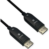 Roline DisplayPort Cable (AOC), v2.1, 10K@60Hz, 54Gbit/s, UHBR13.5, DP-DP, M/M, 15 m