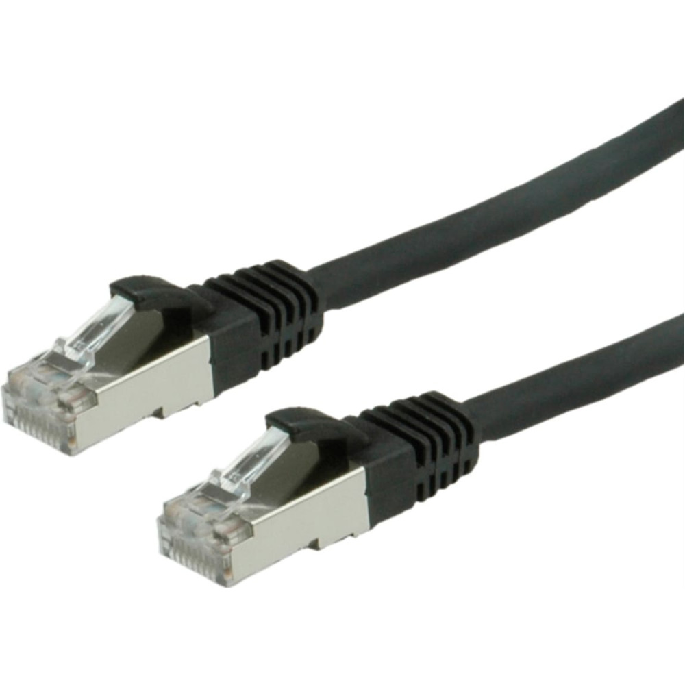 Value S/FTP Patch Cord Cat.6, halogen-free, black, 3m