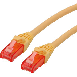 Roline UTP Cable Cat.6 Component Level, LSOH, yellow, 3 m