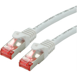 Roline S/FTP Patch Cord Cat.6 Component Level, LSOH, white, 2 m