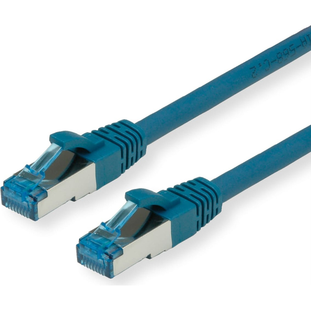 VALUE S/FTP Patch Cord Cat.6A, blue, 1.5 m