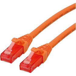 Roline UTP Cable Cat.6 Component Level, LSOH, orange, 0.3 m