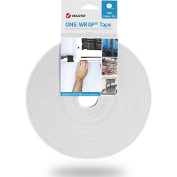 Velcro ® One Wrap® Band 20 mm breit, weiß, 25 m