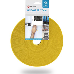 Velcro ® One Wrap® Band 30 mm breit, gelb, 25 m