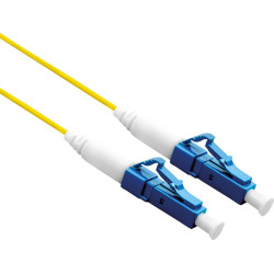 Roline Fibre Optic Jumper Cable 9/125µm, OS2, LC/LC, UPC, simplex, LSOH, yellow, 10 m