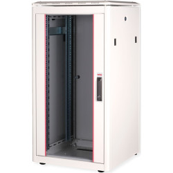 Roline 19-inch Network Cabinet Pro 22 U, 600x600 WxD glass door grey