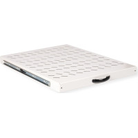 Roline 19-inch shelf 1 U, extendable 550 T 25 kg grey