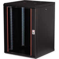 Roline 19-inch wall-mounted housing Pro 16 U, 600x600 WxD black