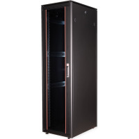 Roline 19-inch Network Cabinet Pro 42 U, 600x800 WxD Glass door black