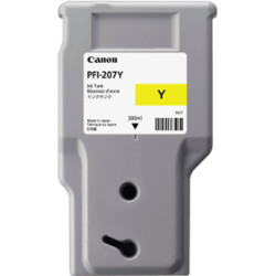 Canon PFI-207 Y tintes kārtridžs 1 pcs Oriģināls Dzeltens