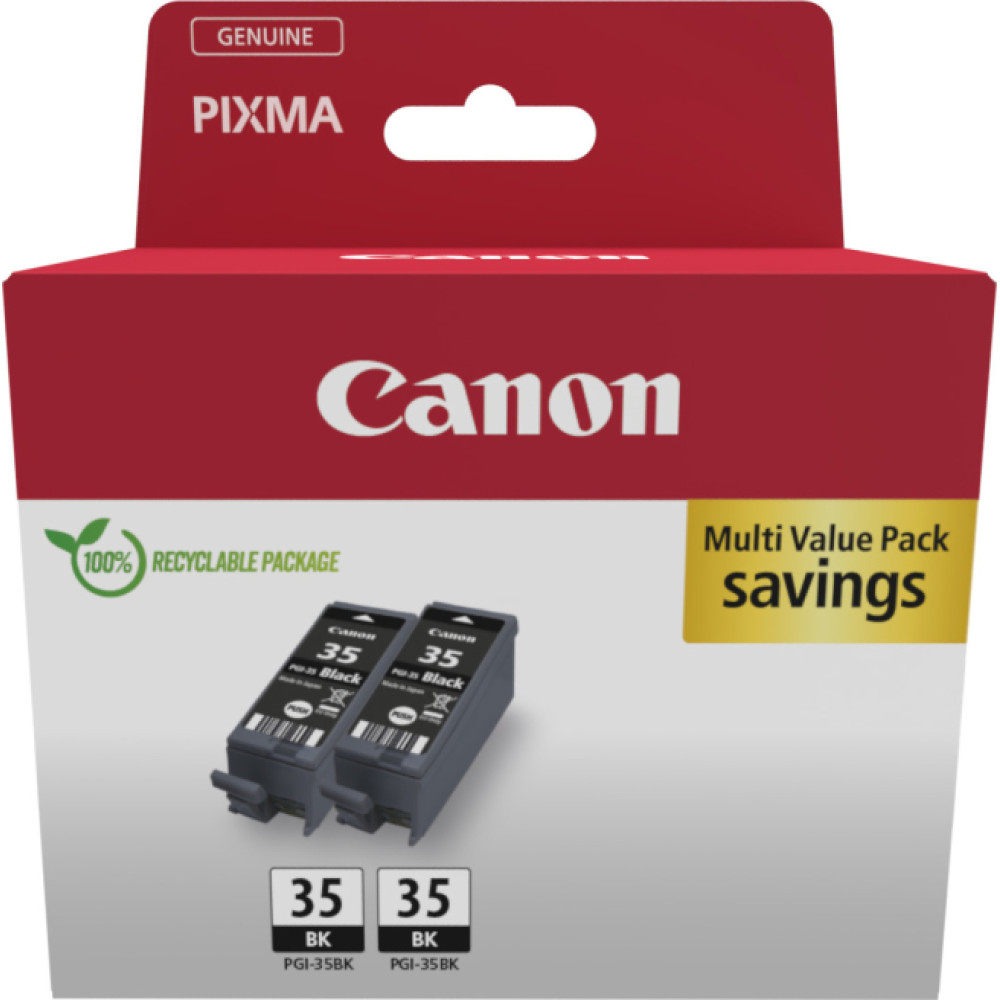 Canon 1509B029 ink cartridge 2 pc(s) Original Black