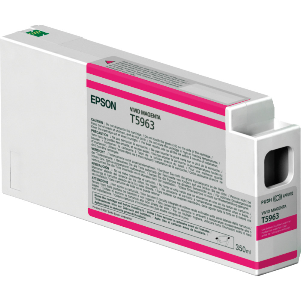 Epson Singlepack Vivid Magenta T596300 UltraChrome HDR 350 ml