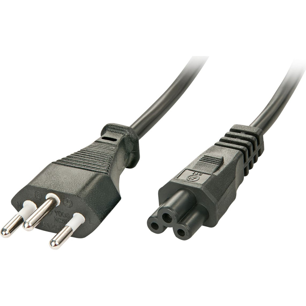 Lindy Swiss Power Cable for Notebooks, 2m