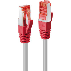 Lindy 0.3m CrossOver Cat.6 S/FTP Network Cable, Grey