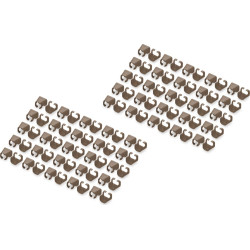 Digitus Color clips for Patch cable - Brown