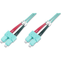 Digitus Fiber Optic Multimode Patch Cord, OM 3, SC / SC