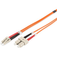 Digitus Fiber Optic Multimode Patch Cord, LC / SC