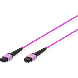 Digitus Fiber Optic Patchcord, MPO, Female, OM4, Method A, 1m