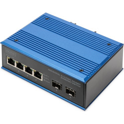 Digitus Industrial 4+2 port Gigabit Ethernet switch