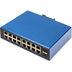 Digitus Industrial 16+2 -Port L2 managed Gigabit Ethernet Switch