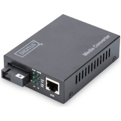 Digitus Bidirectional Gigabit Media Converter, RJ45 / SC