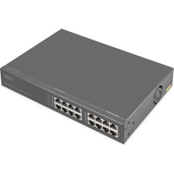 Digitus 8-Port Gigabit Ethernet PoE Injector, 802.3bt, 250 W