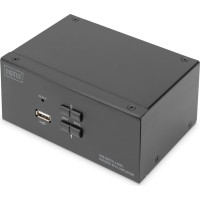 Digitus KVM Switch, 2-Port, Dual Display, 4K, DisplayPort?