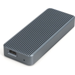 Digitus USB M.2 hard disk enclosure, SSD, external, NVMe , 20Gbps, USB 3.2 Gen2x2, aluminum, incl. mounting material