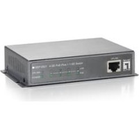 Level One LevelOne GEP-0521 tīkla pārslēgs Nepārvaldīts Gigabit Ethernet (10/100/1000) Power over Ethernet (PoE) Pelēks