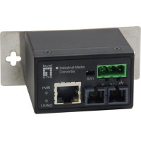 Level One LevelOne IEC-4002 tīlkla mediju pārveidotājs 100 Mbit/s Multi režīms Melns