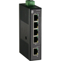 Level One LevelOne IES-0500 tīkla pārslēgs Nepārvaldīts Fast Ethernet (10/100) Melns
