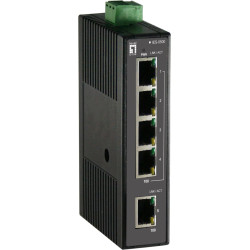 Level One LevelOne IES-0500 tīkla pārslēgs Nepārvaldīts Fast Ethernet (10/100) Melns