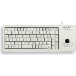 Cherry TAS G84-5400 Corded EU-Layout hellgrau TRACKBALL USB