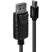 Lindy Mini DP to DP Cable, Black, 5m